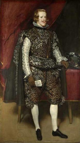 Diego Velazquez Diego Velasquez, Philip IV in Brown and Silver oil painting picture